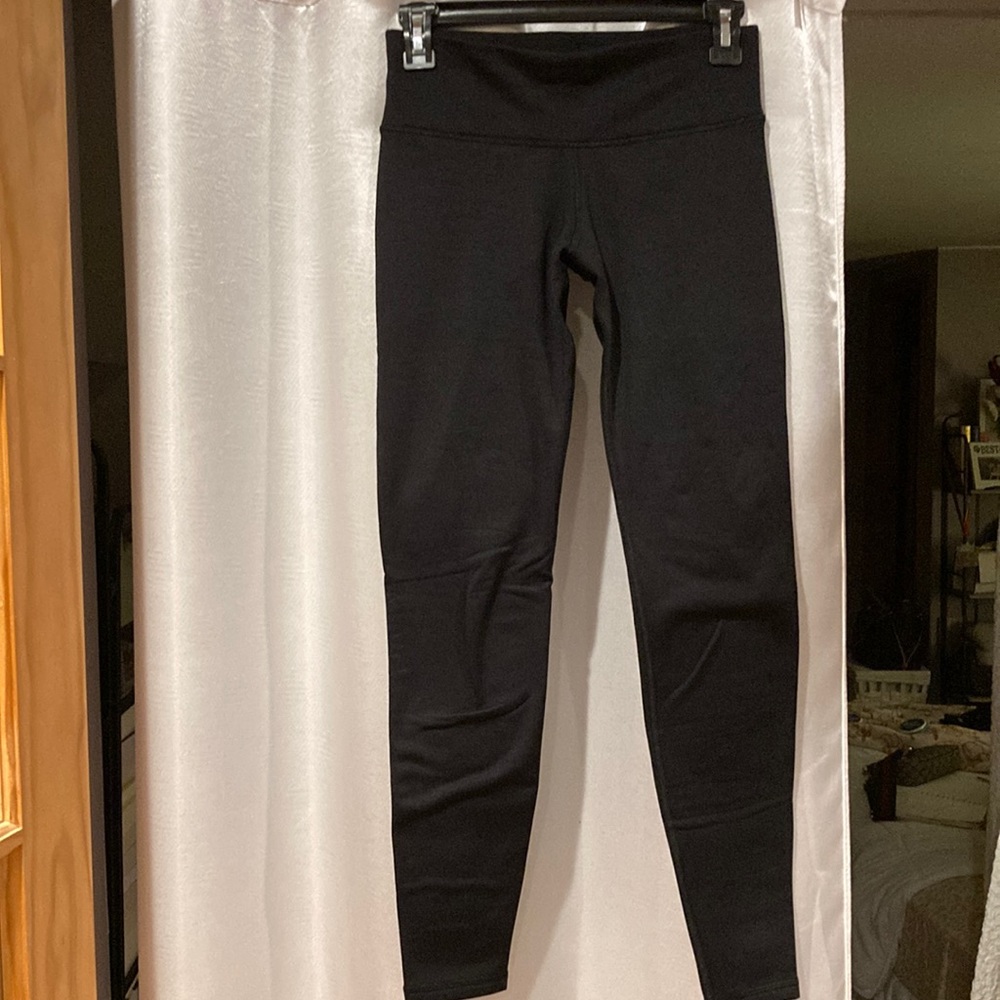 Black Fleece Lined Athleta Leggings